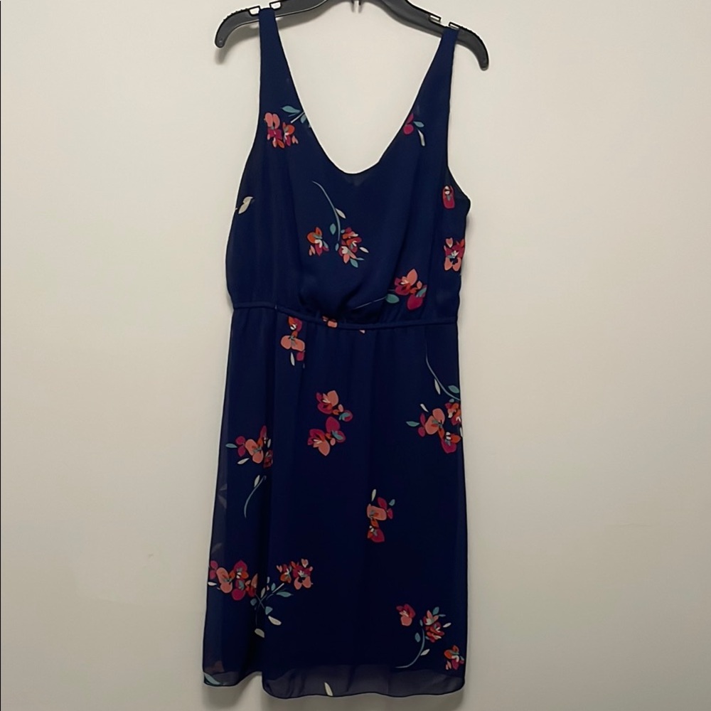 Old Navy Blue Sundress Sleeveless Scoop Neck Mini